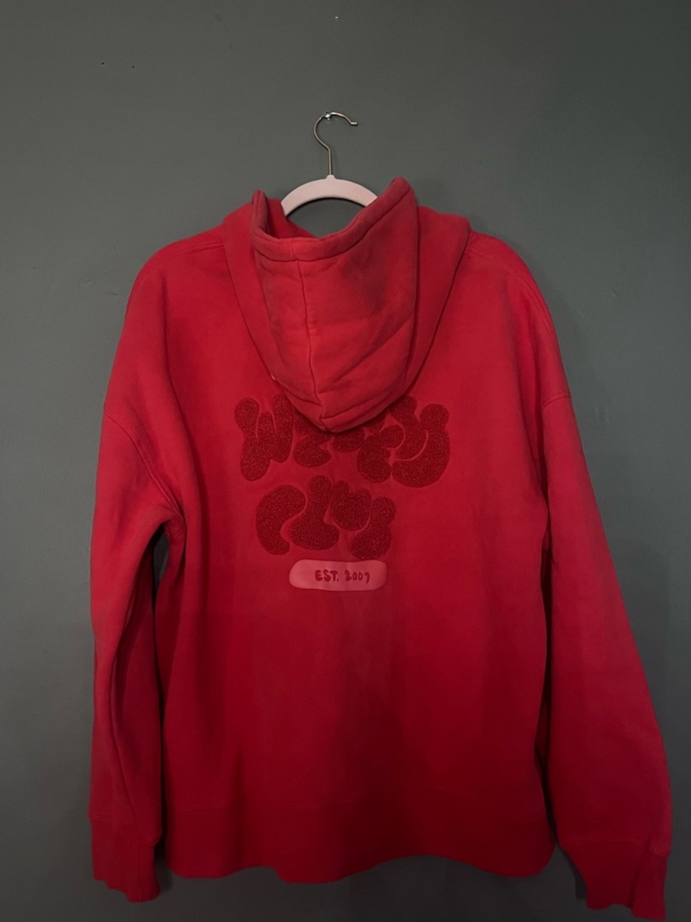 Cotton On Wellness Club Red Hooded Pullover - Picture 3 of 7